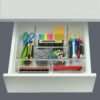 Organizador Modular Acrimet para Gavetas, Bancadas e Armários, Plástico Transparente, Kit com 7 Potes Sortidos - Image 5