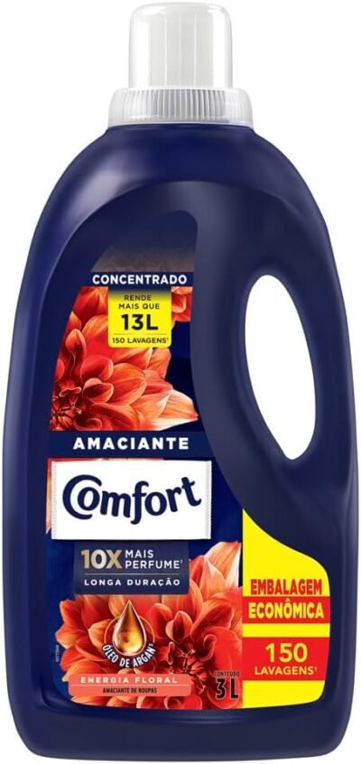 Comfort Amaciante Concentrado Energia Floral 3 L