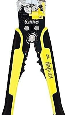 QD, Descascador de fios, desencapador de cabos de 20 cm auto-ajustável, crimpador automático 3 em 1, ferramenta de descascar cabos, ferramenta de descascar fios automática, alicate de descascar fios..
