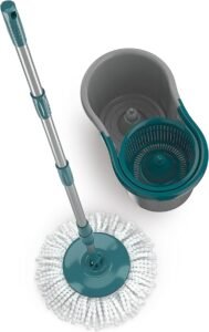 Mop Giratório Fit, Balde 8 litros, limpa, centrifuga, lava e seca, MOP5010, Flash Limp - Image 3