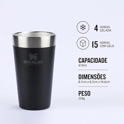 Copo térmico de cerveja Stanley|473ml
