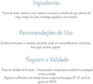 Kit 3 Granola Tradicional Castanha Fruta 800g cada Tia Sônia - Image 4